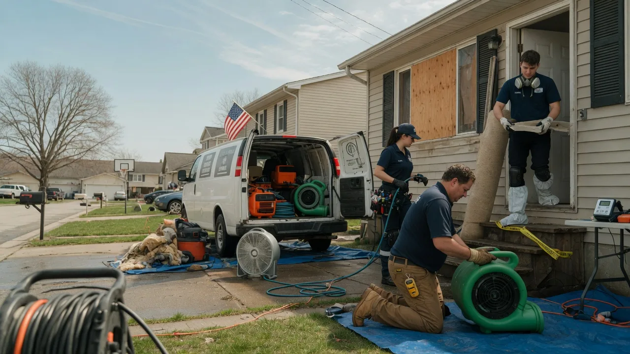 Water Damage Restoration in Friesland, WI near me